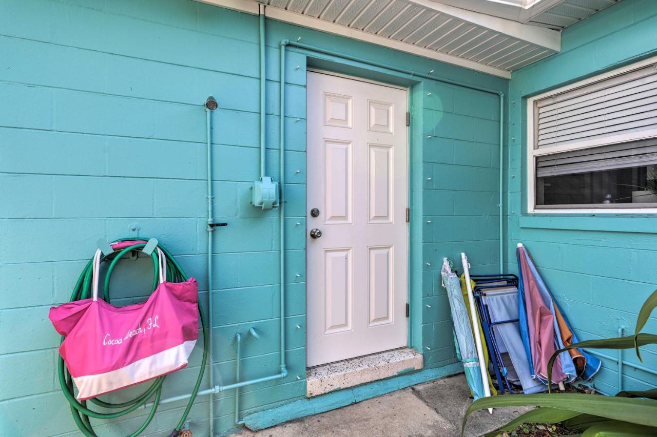 Cute And Cozy Florida Duplex Walk To Beaches! Villa Cocoa Beach Exterior foto